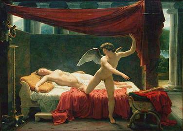 Francois-Edouard Picot L Amour et Psyche oil painting picture